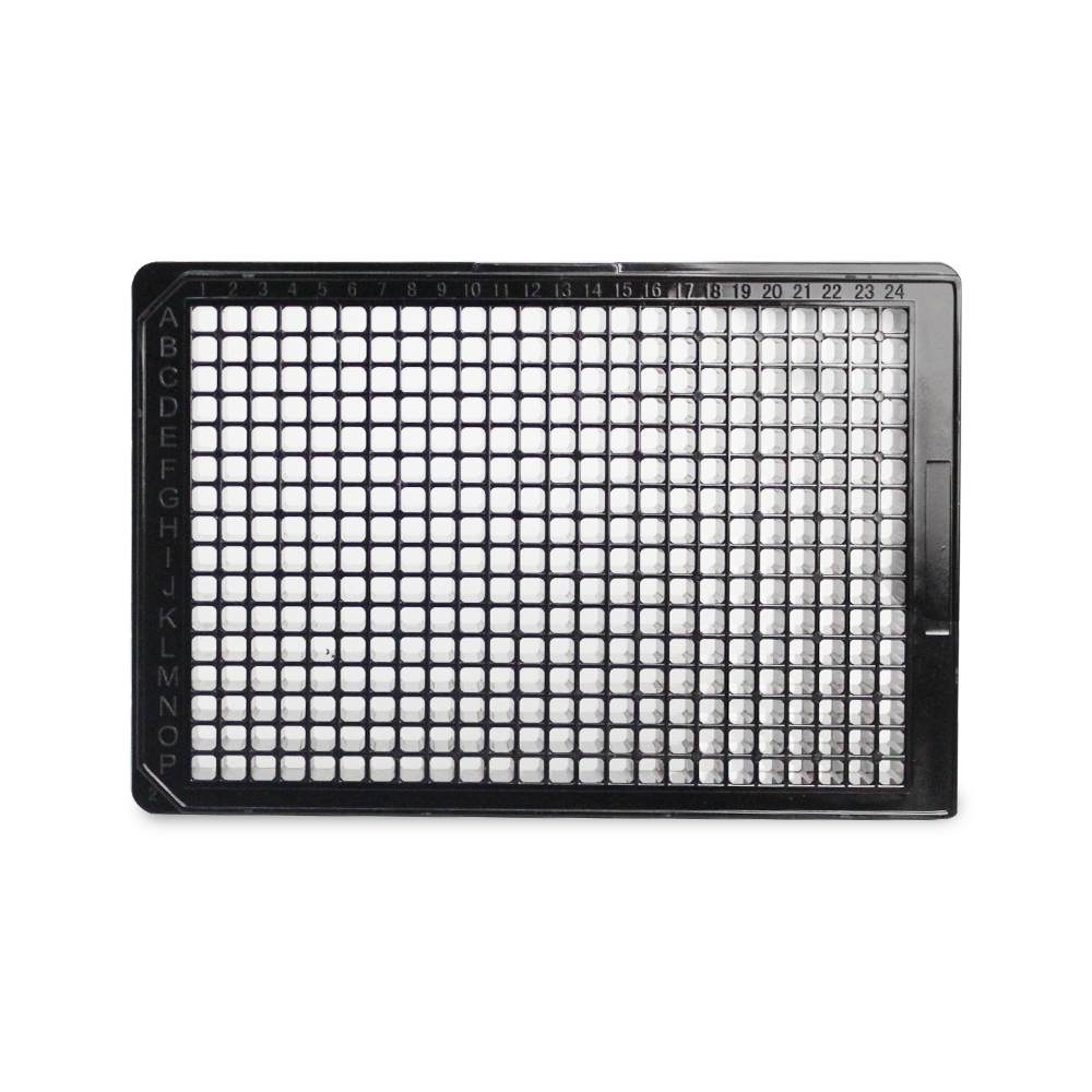 11634 384孔超低吸附细胞培养板,黑色框,透明平底（11634）