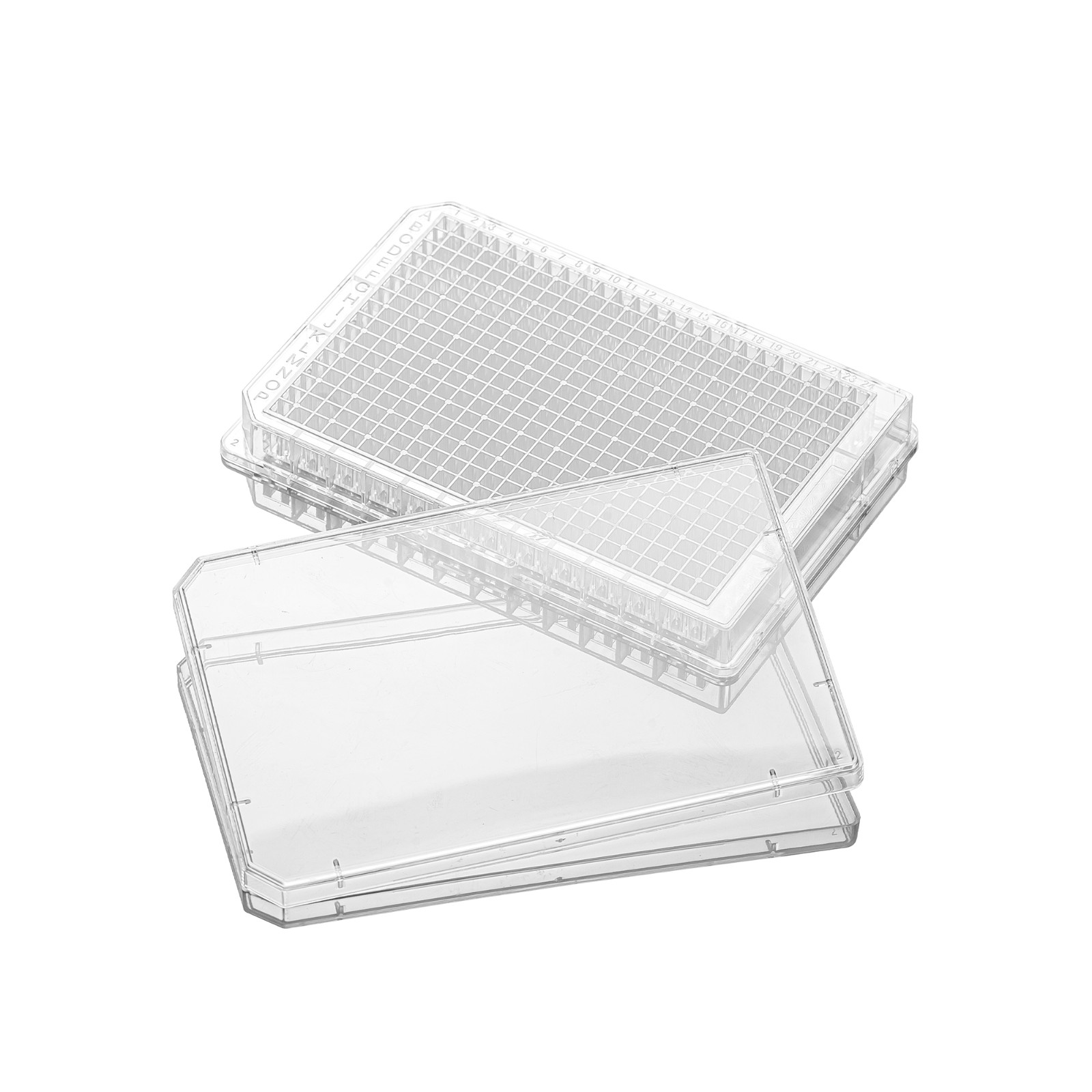 11615 384孔细胞培养板,白框,透明平底（11615）